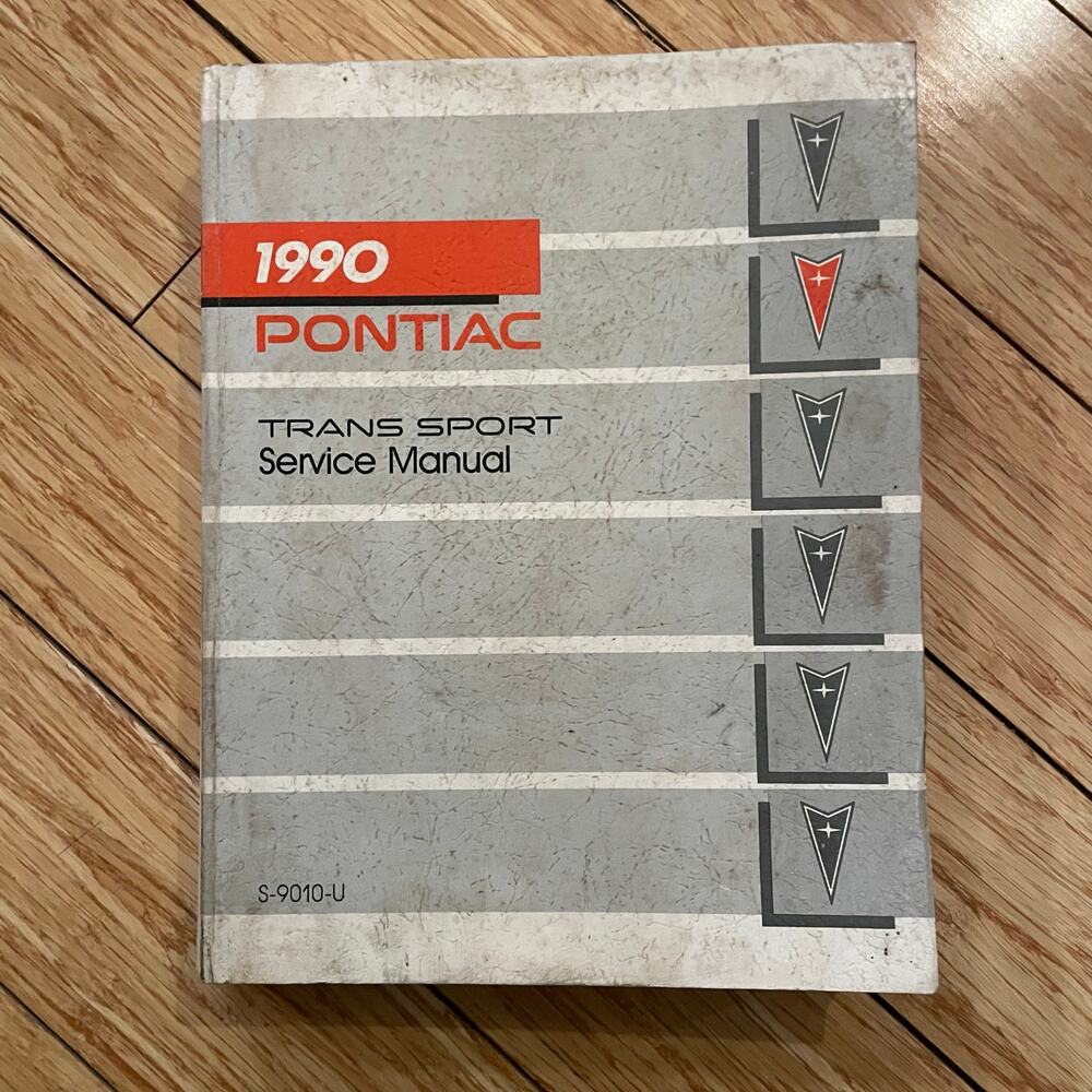 Original 1990 Pontiac Trans Sport Service Manual mechanic